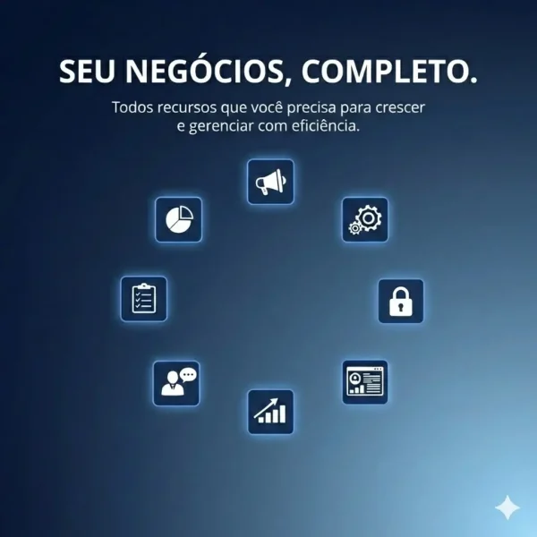 Ter todos os recursos para seu negocio